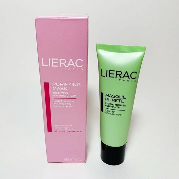 Lierac Purifying Mask Purifying Foaming Cream Mask Clay 1.9 oz NIB FULL SIZE - Picture 1 of 3